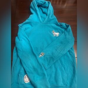 GOAT USA teal kids sweatshirt kids XL - great condition